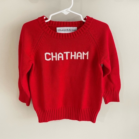 Ellsworth and Ivey Kid’s Chatham Sweater - Red - Size 4-5 - Picture 3 of 6